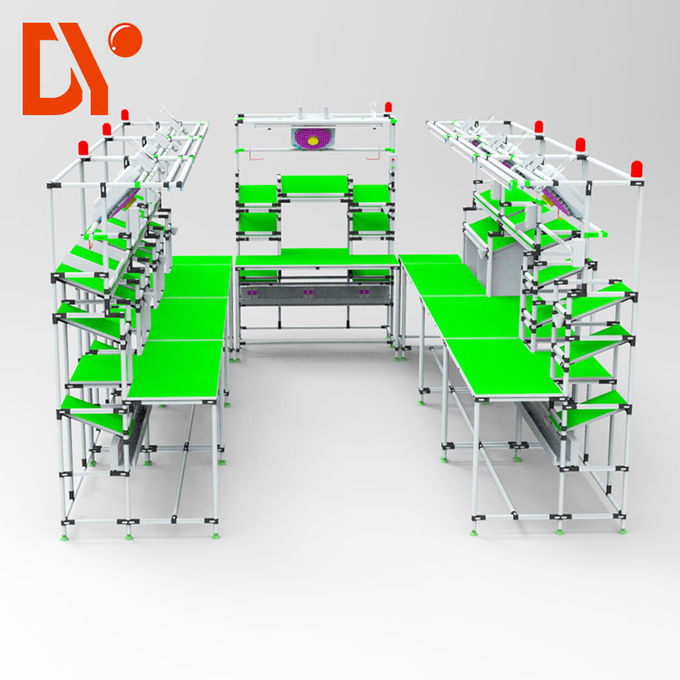 Linea di produzione della magra di Electric Power rivestimento automatizzato dello spruzzo per l'officina