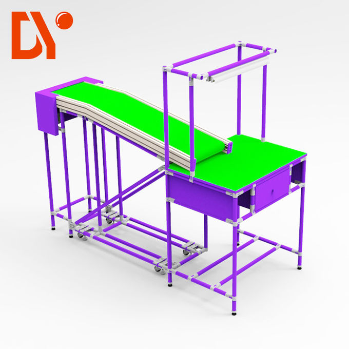 Linea di produzione della magra di Electric Power rivestimento automatizzato dello spruzzo per l'officina