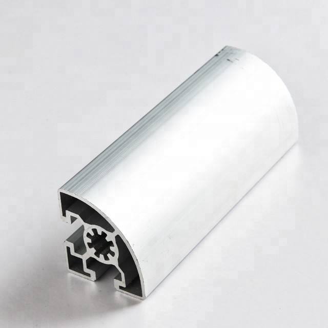 Profilo Radiused di alluminio 2020 di angolo del sostegno 20x20 2040 V-scanalature 5