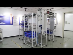 assemblaggio di banchi da lavoro industriali con tubo magro in alluminio