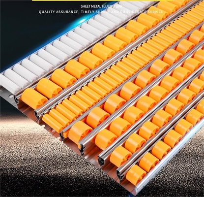 DY-8533 ABS Plastic Roller Track Placon Conveyor Table For Automatic Warehouse Logistic System