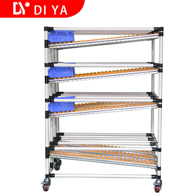 Plastic Coated Lean Pipe Joint Rack Customization For Industrial