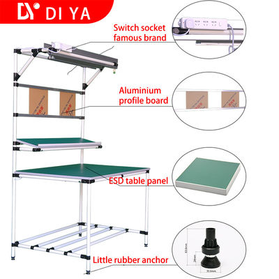 Industrial Workshop Automated Production Line Aluminium Profile Work Table
