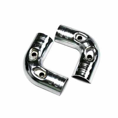 HJ-15 Chrome Plating Metal Joint Pipe Joints for Lean Pipe Racking System Pipe Connection Fittings
