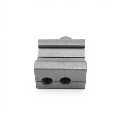 Zinc Plated Surface 28mm Size Aluminum Pipe Connector with Female and Male Connection for Industrial Use