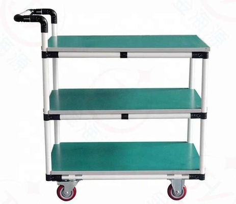 Servizio di montaggio di carrelli antistatici per tubi magri, scaffali compositi per tubi