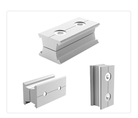 Articolo di estensione parallela Miglioramento della gestione del materiale Articolo di tubo magro Articolo di profilo di alluminio Articolo di angolo