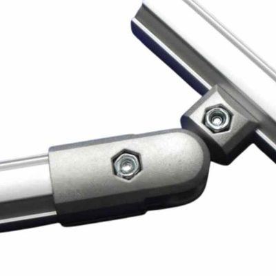 Linea di assemblaggio del tubo magro in alluminio di terza generazione accessori magazzino tipo esterno di giunzione a 180 gradi