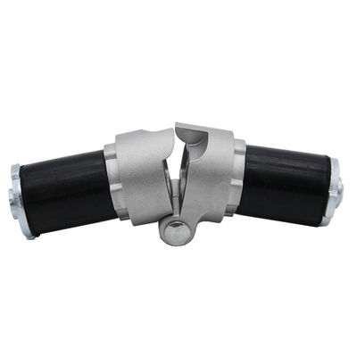 OD 28mm Lean Pipe Connector Double Tube Movable Joint Hinge Joint per banco di lavoro