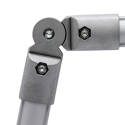 Fabbrica all'ingrosso tubo di acciaio alluminio OD 28mm Lean Pipe Angle Joint