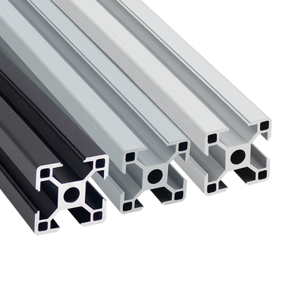 30*30 Profili di alluminio per estrusione su misura di fabbrica Fabbrica T8 slot Profili di alluminio industriali su misura