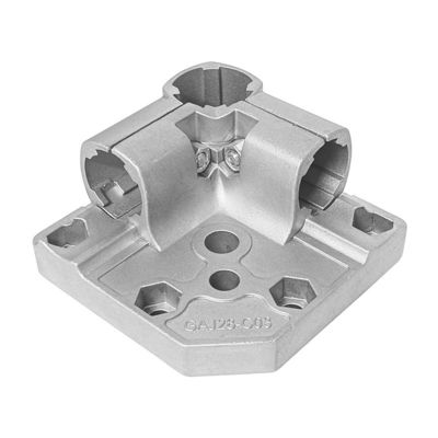 DYE28-11  Vendita calda Base di installazione integrale di alta qualità ed economica per tubo lean in alluminio