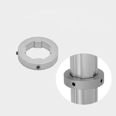 DYE19-03 Raccordi per tubi in alluminio Slider per tubi Lean Anello orizzontale Posizionatore fisso