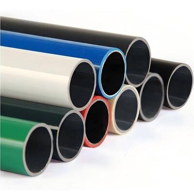 Personalizza tubi magri con tubi rivestiti da 28 mm in acciaio rivestito in plastica per sistemi di rack magri