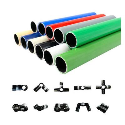 L'uso dei sistemi di tubazioni magre assembla la tecnologia di saldatura per estrusione di tubi in acciaio PE con diametro esterno 28 mm, scaffalatura della metropolitana magra