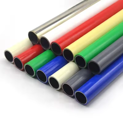 Tubo in acciaio per tubi magri industriali rivestiti in PE con spessore 0,8-2,0 mm
